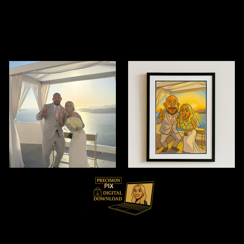 Classic Caricature Style - Digital Download